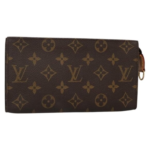 LOUIS VUITTON Monogram Bucket GM Accessory Pouch LV Auth 132473 - Picture 1 of 16